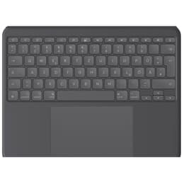 Logitech Tastatur QWERTZ Deutsch mit Hintergrundbeleuchtung Combo Touch iPad Pro 13