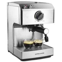 Espressomaschine Andrew James AJ000683 L - Silber