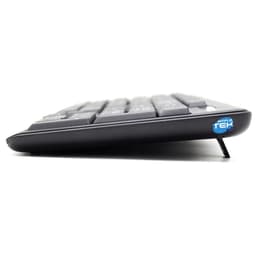 Simpletek Tastatur QWERTY Englisch (UK) Wireless Mouse + Keyboard with Stickers 1000 DPI 2.4G Nano reciever