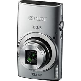 Kompakt Kamera Canon IXUS 170 Silber + Objektiv Canon Zoom Lens 12x IS 25-300mm f/3.6-7.0