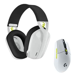 Logitech G305 Kopfhörer Noise cancelling gaming wireless mit Mikrofon - Weiß