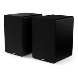 Lautsprecher Bluetooth Enceintes de bibliothèque, Caisson Bois - 50W - Thomson WS400DUO - Bluetooth 5.0, Entrée optique câble inclus - Schwarz