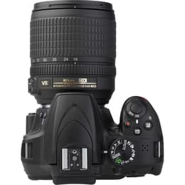 Spiegelreflexkamera D3400 - Schwarz + Nikon Nikkor AF-S DX 18-105 mm f/3.5-5.6G ED VR f/3.5-5.6