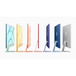iMac 24" (2023) Apple M3 mit 8‑Core CPU 8-core GPU - 256 GB SSD - 8 GB AZERTY - Französisch Standardglas