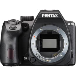 Spiegelreflexkamera K-70 - Schwarz + Pentax HD DA 18-50 mm f/4-5.6 DC WR RE f/4-5.6