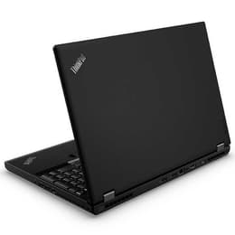 Lenovo ThinkPad P50 15" Core i7 2.7 GHz - SSD 256 GB + HDD 500 GB - 16GB AZERTY - Französisch