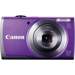 Kompakt Kamera PowerShot A3500 IS - Violett/Grau + Canon Canon Zoom Lens 28-140 mm f/2.8-6.9 f/2.8-6.9