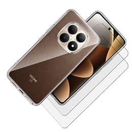 Hülle Redmi Note 15 Pro Plus und 2 schutzfolien - TPU - Transparent