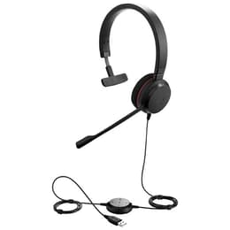 Jabra Evolve 20 Mono Kopfhörer mit kabel mit Mikrofon - Schwarz