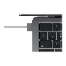 MacBook Air 13" (2022) - Apple M2 mit 8‑Core CPU und 8-core GPU - 8GB RAM - SSD 256GB - QWERTY - Englisch