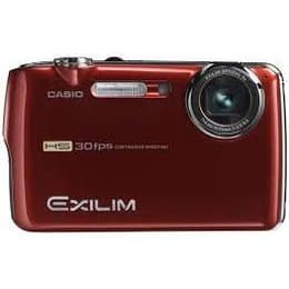 Kompakt - Casio EX-FS10 - Rot + Casio Exilime Optical 3x 6.66-19.98mm f/3.9-5.4