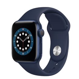 Apple Watch (Series 6) 2020 GPS + Cellular 40 mm - Aluminium Blau - Sportarmband Blau