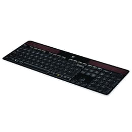 Logitech Tastatur AZERTY Französisch Wireless Solar K750