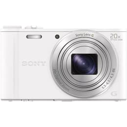 Kompakt Kamera WX-350 - Weiß + Sony 20x Optical zoom Lens G f/3.5-6.5