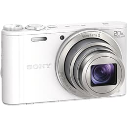 Kompakt Kamera WX-350 - Weiß + Sony 20x Optical zoom Lens G f/3.5-6.5