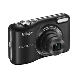 Kompakt Kamera Coolpix L28 - Schwarz + Nikon Nikkor Wide Optical Zoom 26-130 mm f/3.2-6.5 f/3.2-6.5