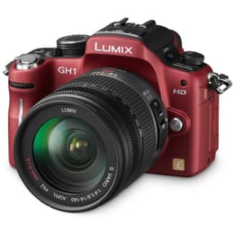 Lumix DMC-GH1 - Rot + Panasonic Lumix G Vario 14-42mm f/3.5-5.6 f/3.5-5.6