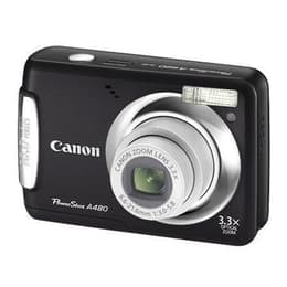 Kompakt - Canon Powershot A480 - Schwarz