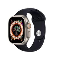 Apple Watch (Ultra) 2022 GPS 49 mm - Titan Grau - Sportarmband Schwarz