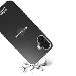 Back Market Hülle iPhone 16 und schutzfolie - 60 % Recycelter Kunststoff - Transparent