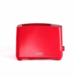Toaster Livoo DOD162R 2 Schlitze - Rot