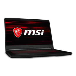 MSI GF63 Thin 11UC-026FR 15" Core i5 2.7 GHz - SSD 512 GB - 8GB - NVIDIA GeForce RTX 3050 AZERTY - Französisch