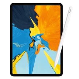 Bundle iPad Pro 11 (2018) 1. Generation + Apple Pencil - 256GB - Silber - Ohne Vertrag