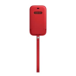 Apple-Leder Case iPhone 12 mini - Magsafe - Leder Rot