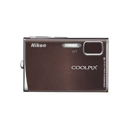 Kompaktkamera - Nikon Coolpix S51 - Schokolade