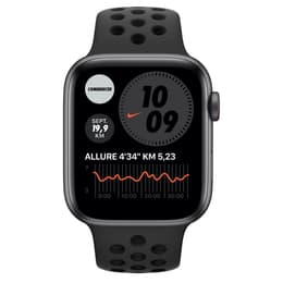 Apple Watch (Series 5) 2019 GPS 40 mm - Aluminium Space Grau - Nike Sportarmband Anthrazit/Schwarz