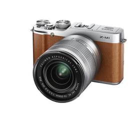Hybrid-Kamera X-M1 - Braun + Fujifilm Fujinon XC 16-50mm F3.5-5.6 OIS II f/3.5-5.6