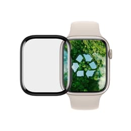 Schutzfolie Apple Watch Series 7/8 - 41 mm - Kunststoff - Schwarz