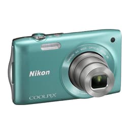 Kompakt - Nikon Coolpix S3300 - Grün