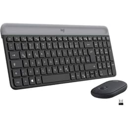 Logitech Tastatur QWERTZ Deutsch Wireless MK470 Slim Combo