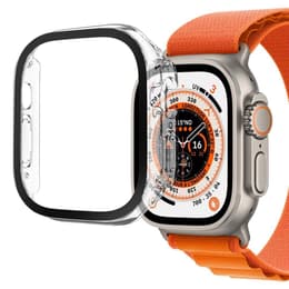 Hülle Apple Watch Ultra - 49 mm - Kunststoff - Transparent