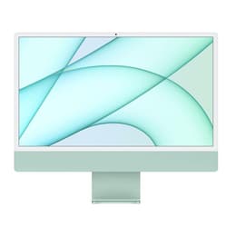 iMac 24" (Mitte-2021) M1 3.2 GHz - SSD 256 GB - 8GB QWERTY - Englisch (UK)