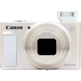 Kompakt Kamera PowerShot SX620 HS - Weiß + Canon Zoom Lens 25x IS 25-625 mm f/3.2-6.6 f/3.2-6.6