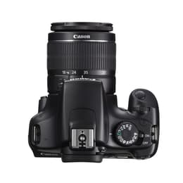 Spiegelreflexkamera - Canon EOS 1100D Schwarz + Objektivö Canon Zoom Lens EF-S 18-55mm f/3.5-5.6 II
