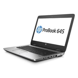 HP ProBook 645 G2 14" A6 1.6 GHz - SSD 256 GB - 16GB AZERTY - Französisch