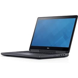 Dell Precision 7710 17" Core i7 2.7 GHz - SSD 256 GB - 8GB QWERTY - Englisch