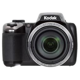 PixPro AZ525 - Schwarz + Kodak PixPro Aspheric HD Zoom Lens 52x Wide 24-1248mm f/2.8-5.6 f/2.8-5.6