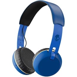 Skullcandy Grind Wireless Kopfhörer kabellos mit Mikrofon - Blau