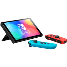 Switch OLED 64GB - Rot/Blau