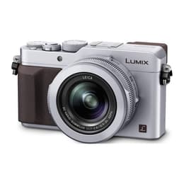 Kompakt Kamera Lumix DMC-LX100 - Silber + Panasonic Leica DC Vario-Summilux 24-75mm f/1.7-2.8 f/1.7-2.8