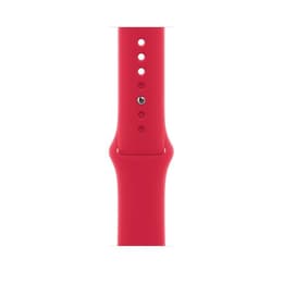 Apple Watch (Series 8) 2022 GPS 41 mm - Aluminium Rot - Sportarmband Rot
