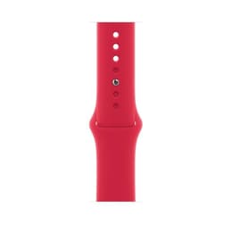 Apple Watch Series 8 (2022) GPS 41 mm - Aluminium Rot - Sportarmband Rot