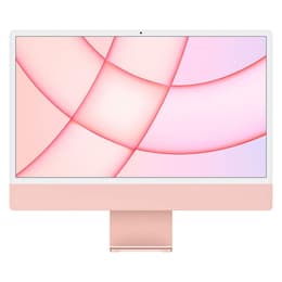 iMac 24" (2021) Apple M1 mit 8‑Core CPU 8-core GPU - 512 GB SSD - 8 GB QWERTY - Englisch Standardglas