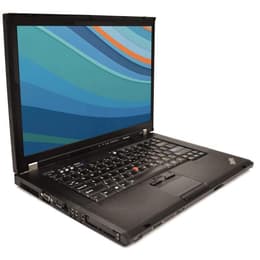 Lenovo ThinkPad T500 15" Core 2 2.2 GHz - SSD 128 GB - 4GB AZERTY - Französisch