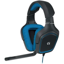 Logitech G430 Kopfhörer gaming verdrahtet mit Mikrofon - Blau/Schwarz