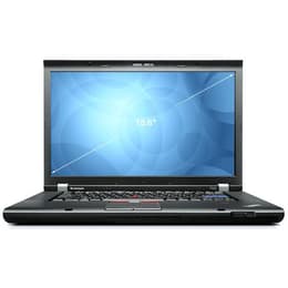 Lenovo ThinkPad T520 15" Core i7 2.4 GHz - SSD 128 GB - 8GB AZERTY - Französisch